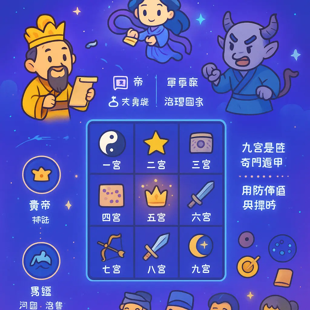 奇門遁甲 - 九宮