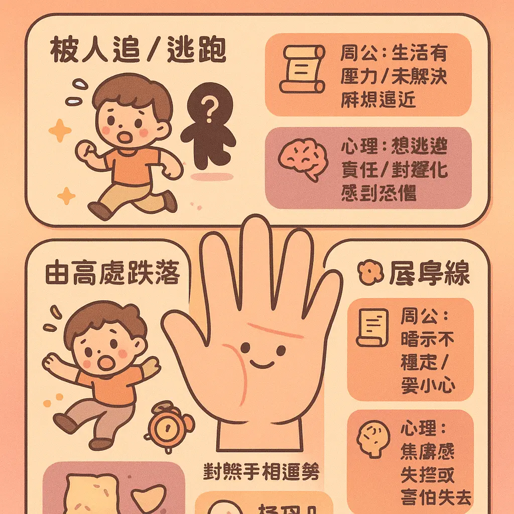 解夢查詢 - 手相