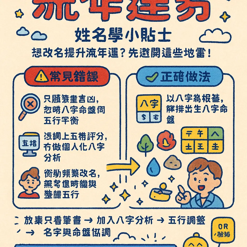 姓名學 - 流年運勢