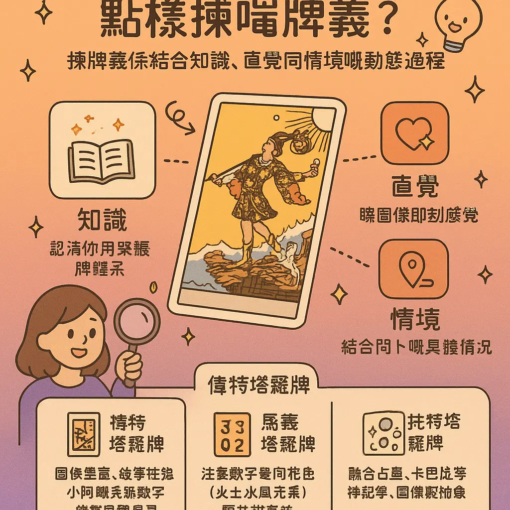 塔羅牌解讀 - 偉特塔羅牌