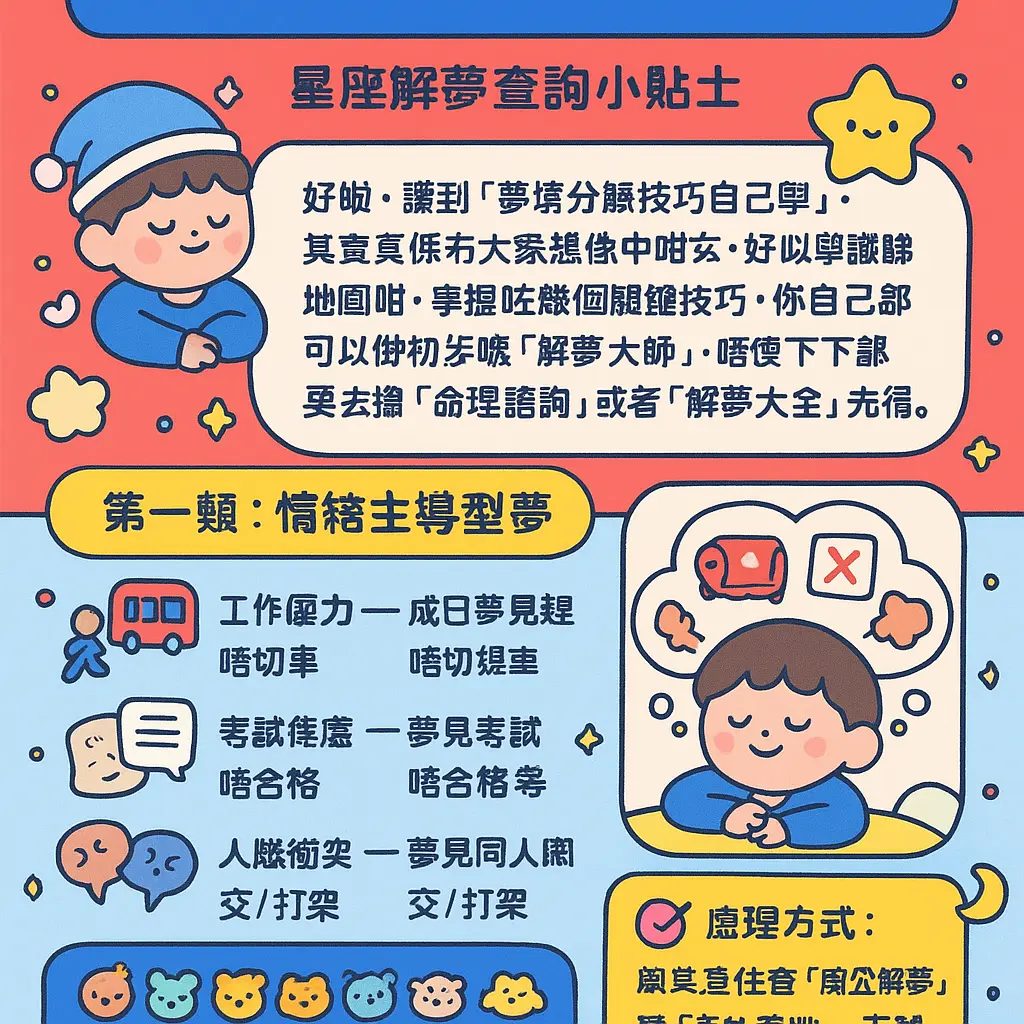 解夢查詢 - 星座