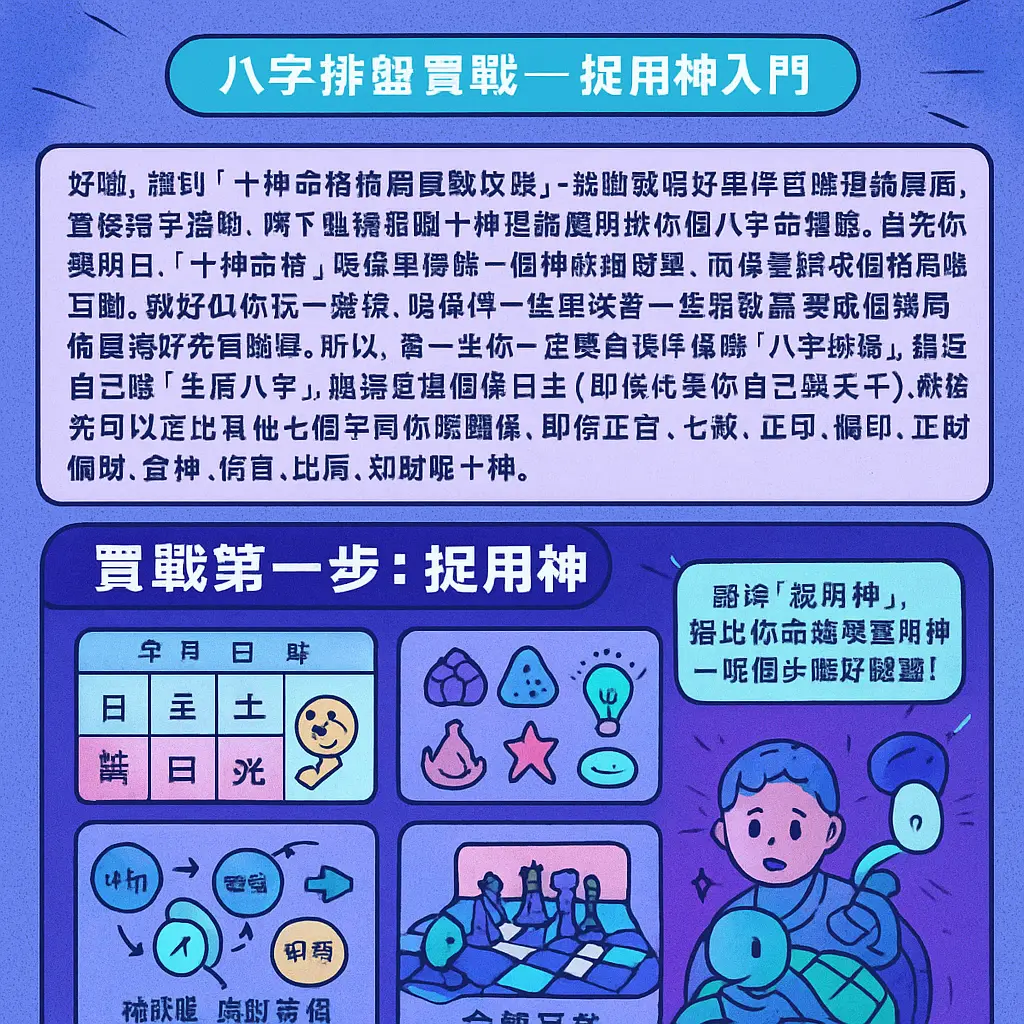 子平八字 - 八字排盤