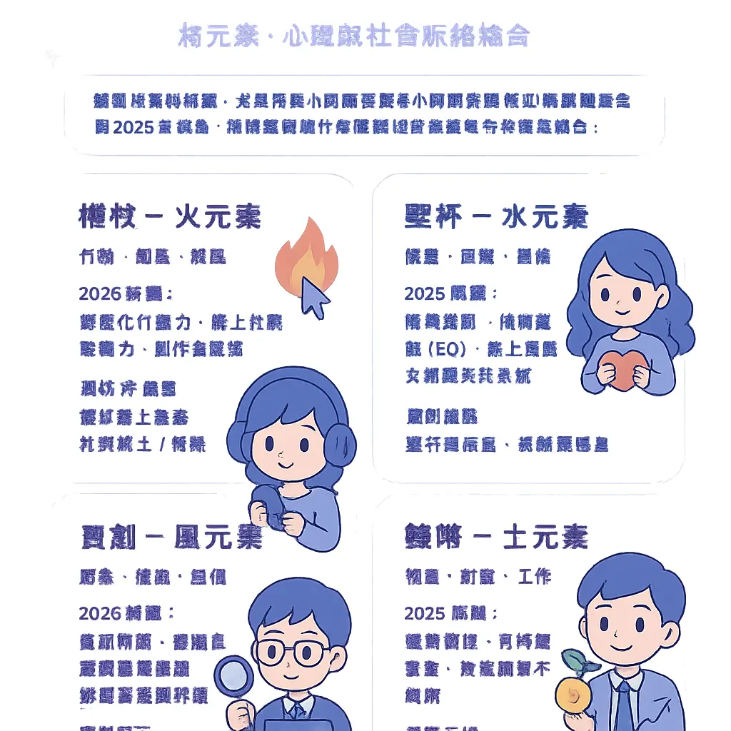 塔羅牌解讀 - 小阿爾克那